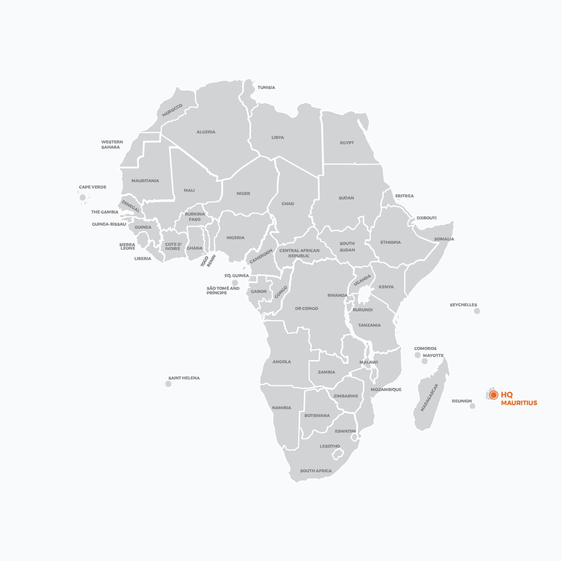 Afrilube distribution network across Africa